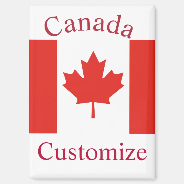 Canada Country Flag Thunder_Cove Magnet (Front)