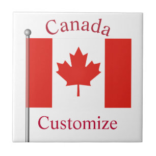 Canada Country Flag Thunder_Cove Tile