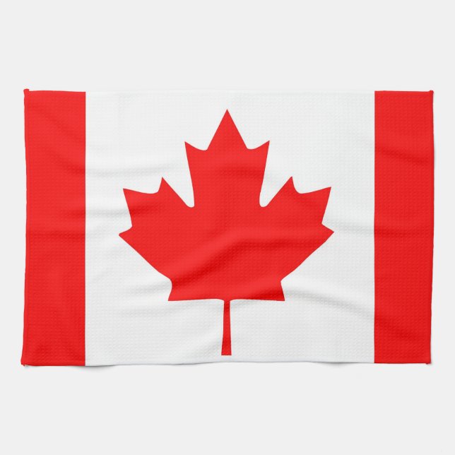 canada country flag towel (Horizontal)