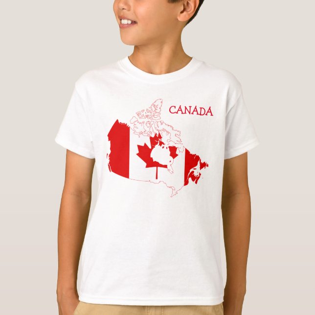 Canada Customisable Kid's t-shirt (Front)