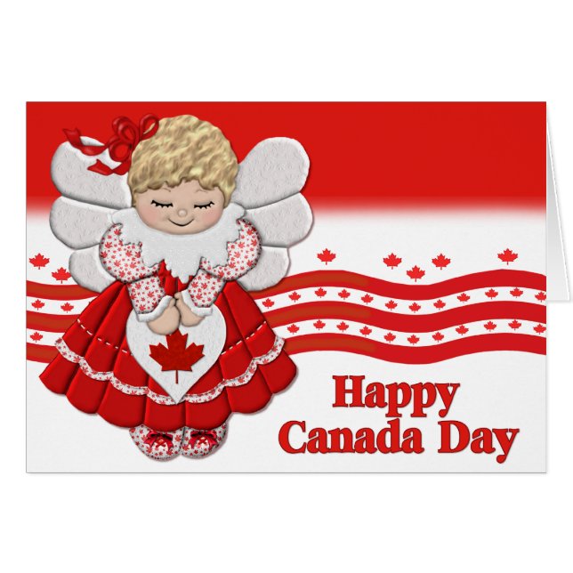 Canada Day Angel (Front Horizontal)