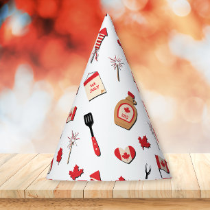 Canada Day Canadian BBQ Party Hat