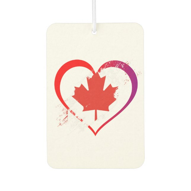 Canada Day Car Freshener (Front)
