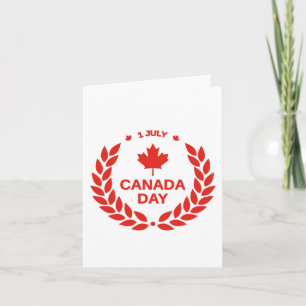 CANADA DAY CARD