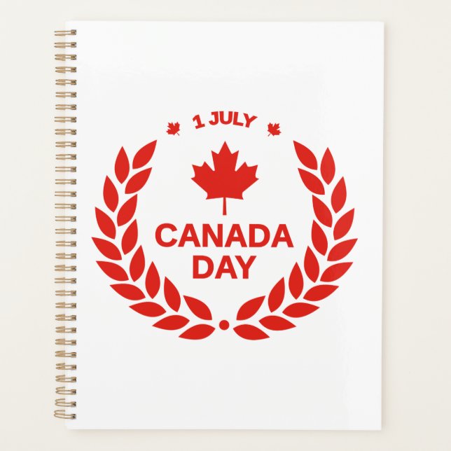 Canada Day Celebration-24658 Planner (Front)