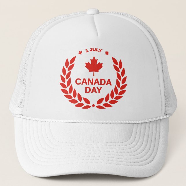 Canada Day Celebration-24658 Trucker Hat (Front)