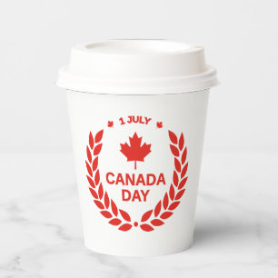 Canada Day Celebration  Paper Cups