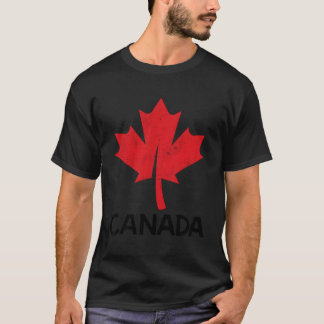 Canada Day Celebration Proud To Be Canadian Maple T-Shirt
