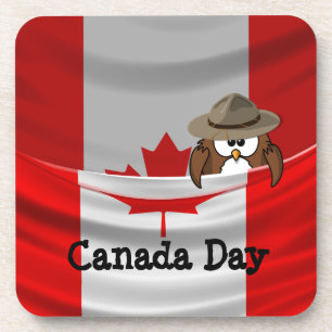 Canada Day Coaster