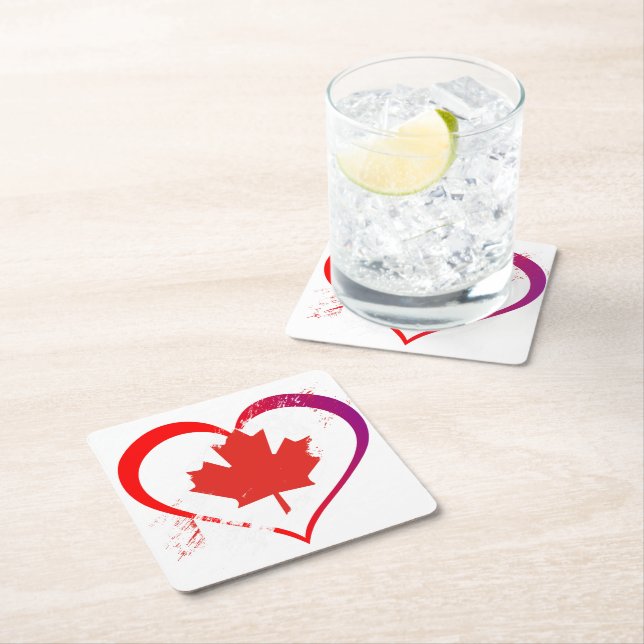 Canada Day Coasters (Insitu)