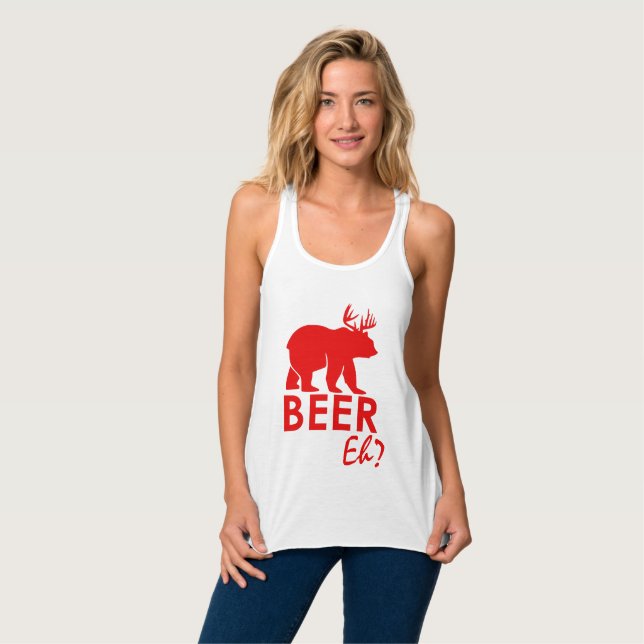 Canada Day Custom  Beer Eh ? shirt (Front Full)