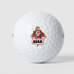 Canada Day Golf Balls