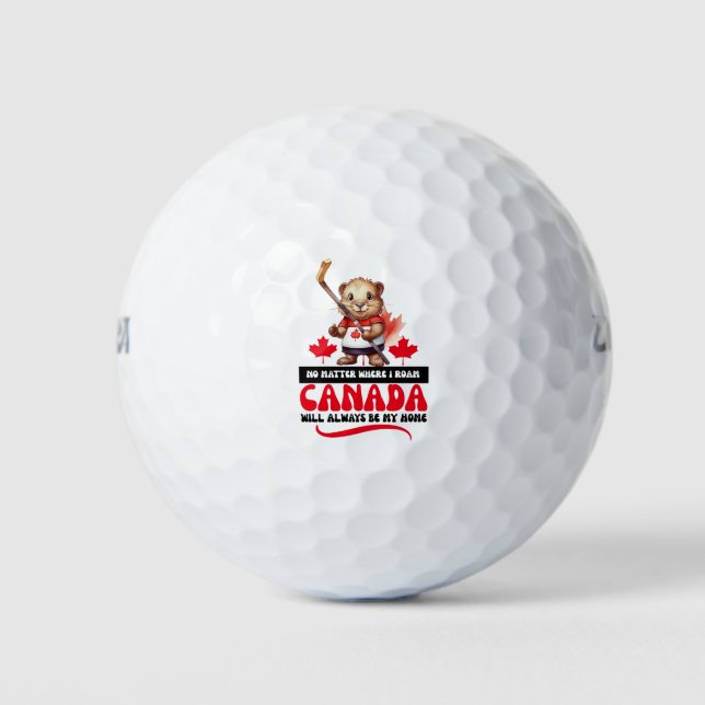 Canada Day  Golf Balls (Front)