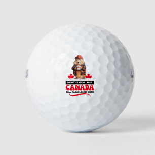 Canada Day  Golf Balls