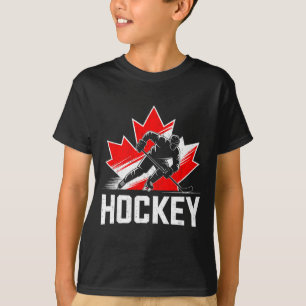 Canada day hockey patriotic maple leaf canadian T-Shirt