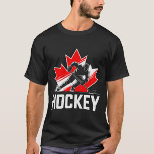 Canada day hockey patriotic maple leaf canadian T-Shirt