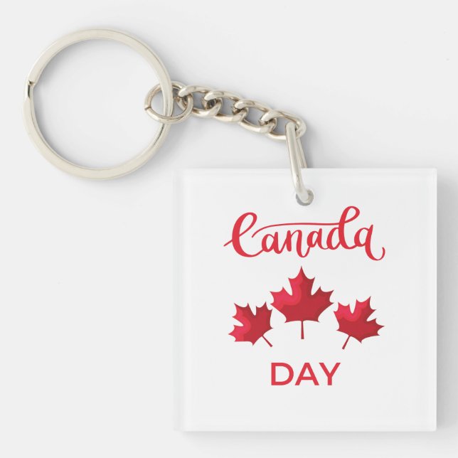 Canada Day Key Ring (Front)