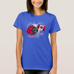 Canada Day Ladybug T-Shirt