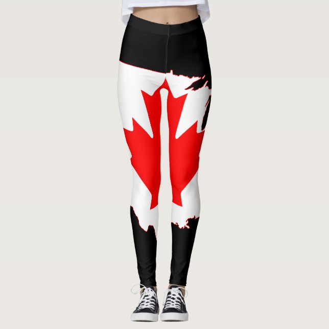 Canada Day Leggings (Front)