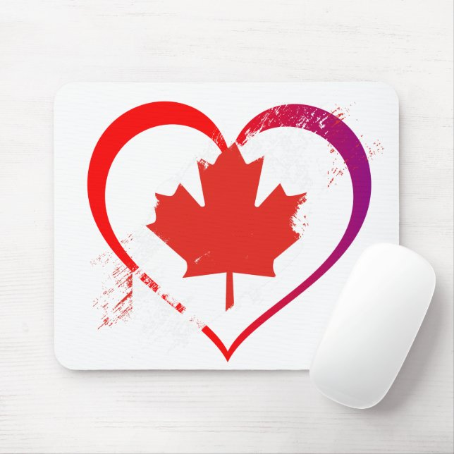 Canada Day Mousepad (With Mouse)