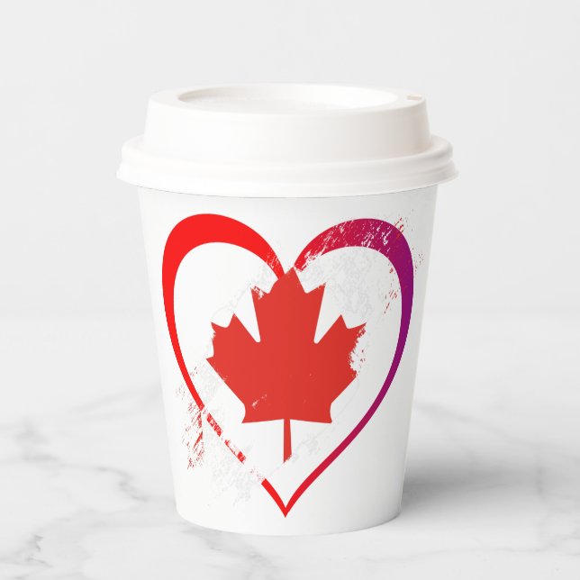 Canada Day Paper Cups (Front)