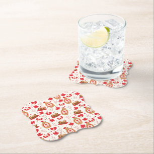 Canada Day Party Coasters