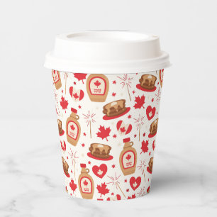 Canada Day Party Paper Cups
