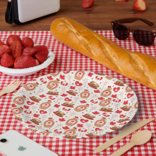 Canada Day Party Paper Plates