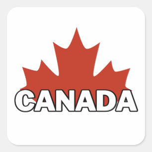canada day square sticker