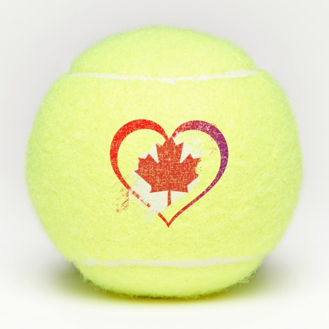 Canada Day Tennis Balls (Front)