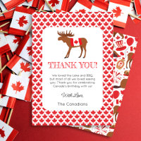 Canada Day Thank You Card