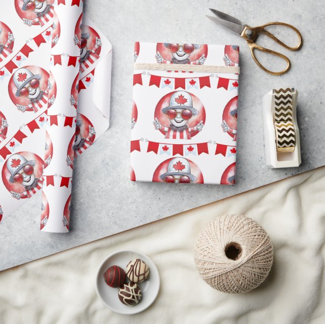 Canada Day themed  Wrapping Paper (Crafts)