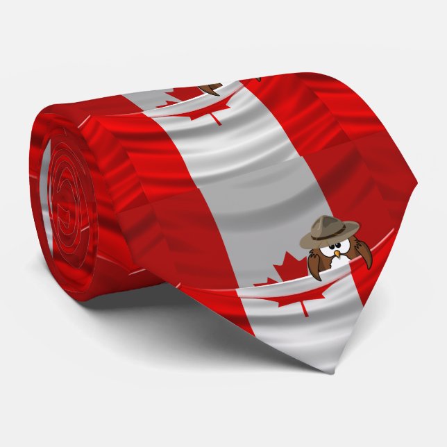 Canada Day Tie (Rolled)