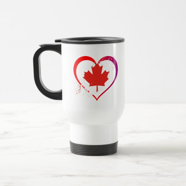Canada Day Travel Mug (Left)