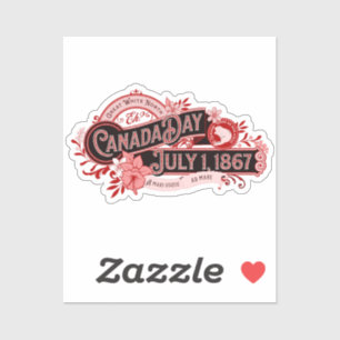 Canada Day Vintage Signage