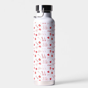 Canada Day Water Bottle