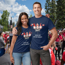 Canada Day With My Gnomies Maple Leaf Unisex
