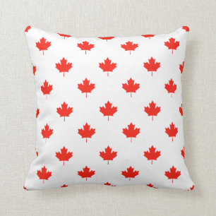 Canada Day Your Background Colour Cushion