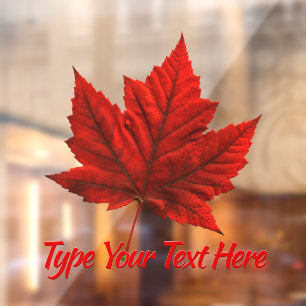 Canada Decal Canada Maple Leaf Window Decal