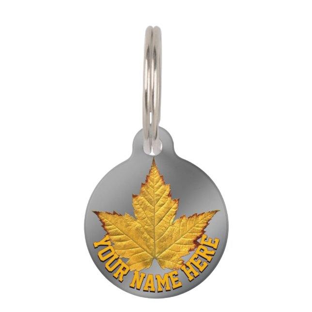 Canada Dog Tag Custom Canada Pet Tag Souvenirs (Front)