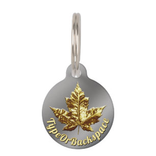 Canada Dog Tags Personalized Canada Pet Souvenirs