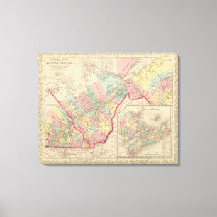 Canada East Lower Region Canvas Print