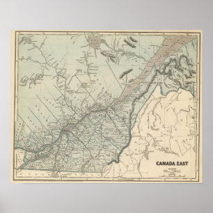 Canada East Poster