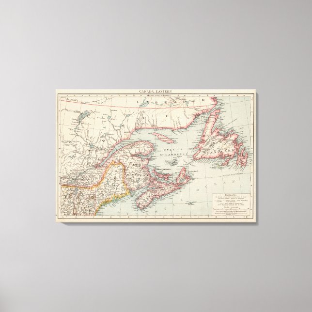 Canada Eastern Canvas Print (Front)