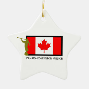 CANADA EDMONTON MISSION LDS CTR CERAMIC TREE DECORATION