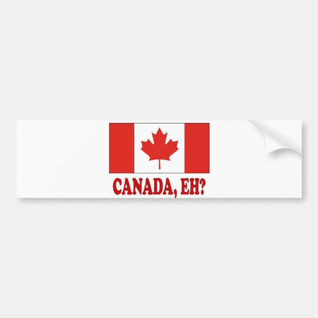 CANADA,EH? BUMPER STICKER (Front)