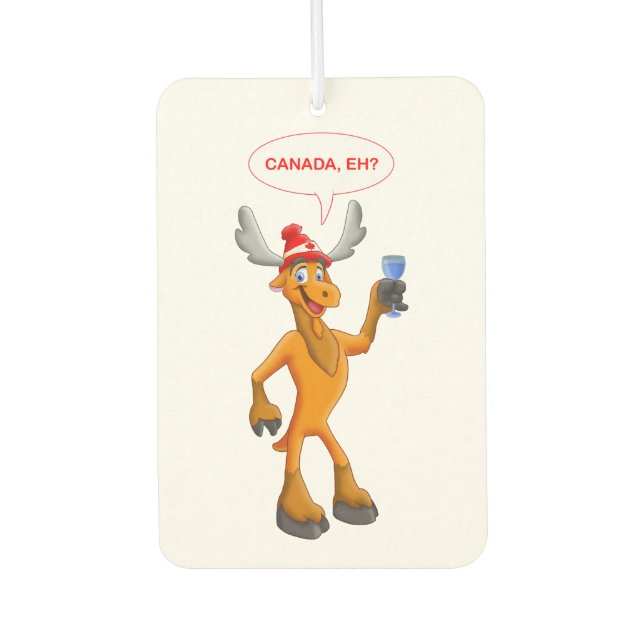 Canada, eh? car air freshener (Front)
