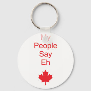 Canada eh key ring