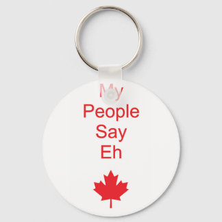 Canada eh key ring