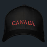 CANADA embroidered cap<br><div class="desc">Canada embroidered cap</div>